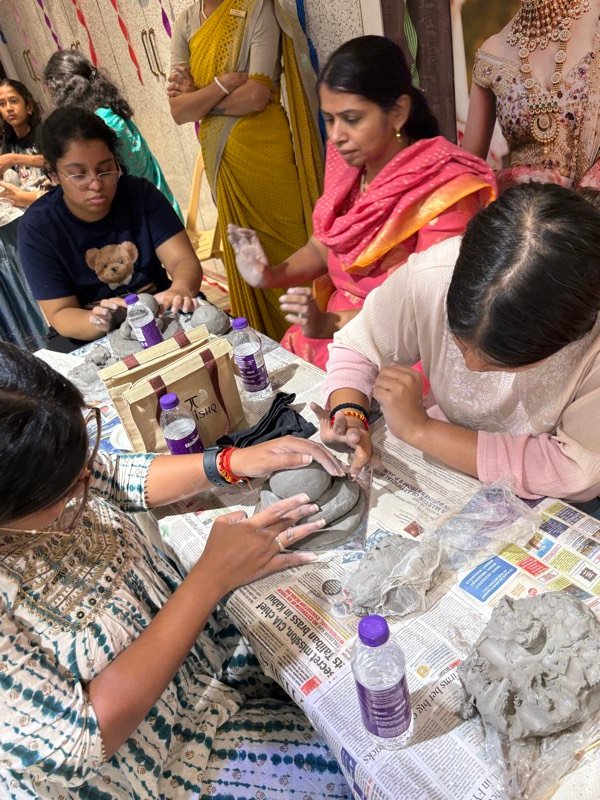 Kids enjoying a creative art and craft class in Pune