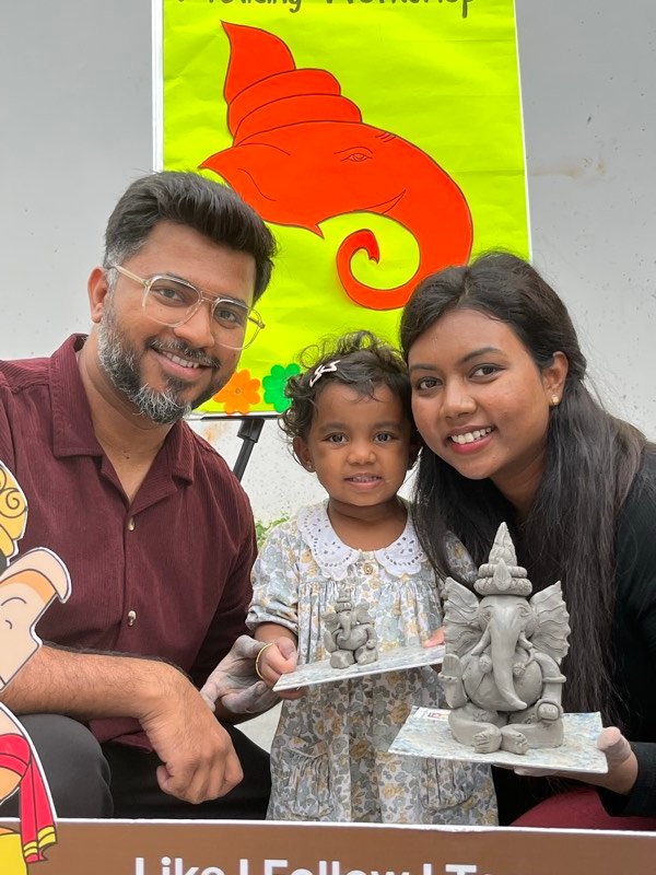 Kids enjoying a creative art and craft class in Pune