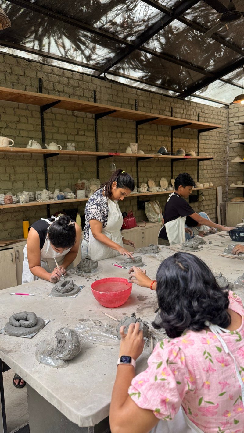 Community art workshop by Kalashala at a partner venue in Pune